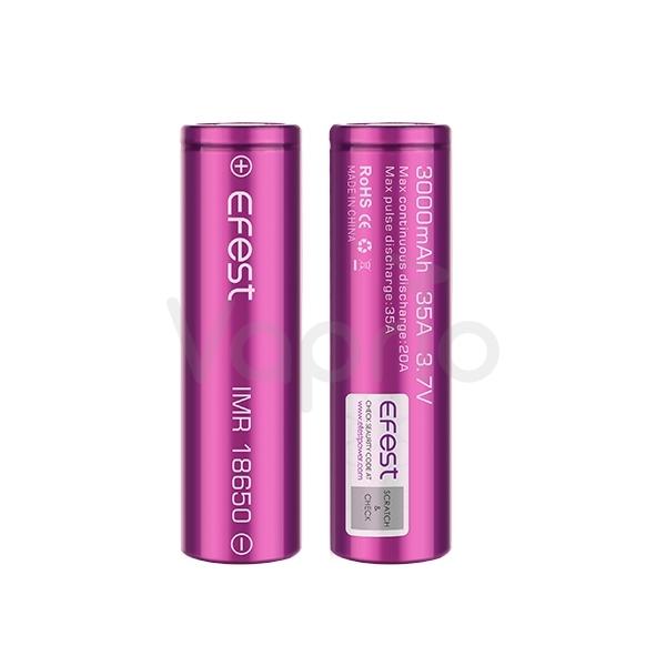 18650 Efest IMR  35A 3000mAh Battery