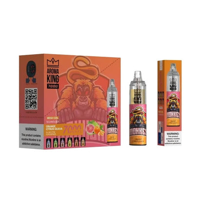 Aroma King 7000 Disposable Vape Box of 10