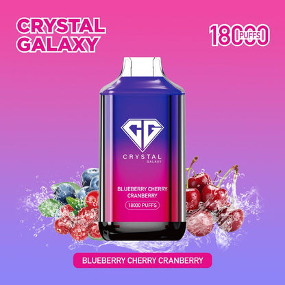 Crystal Galaxy 18000 Puffs Disposable Vape