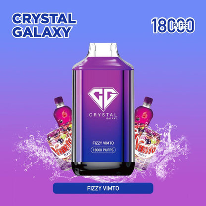 Crystal Galaxy 18000 Puffs Disposable Vape