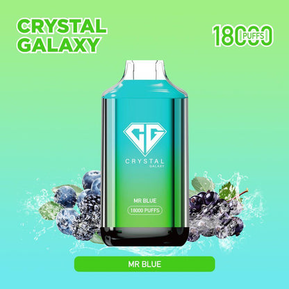 Crystal Galaxy 18000 Puffs Disposable Vape