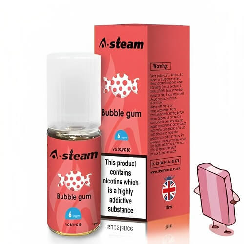 A-Steam 10ml E-Liquid - Pack of 10