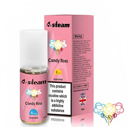 A-Steam 10ml E-Liquid - Pack of 10