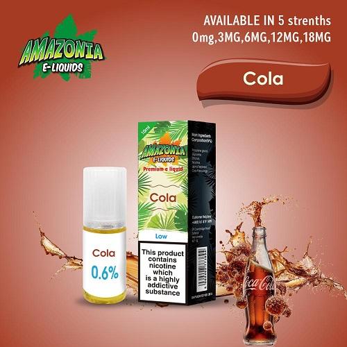 Amazonia 10ml E-Liquid 50/50 | All Flavours - Pack of 10