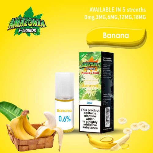 Amazonia 10ml E-Liquid 50/50 | All Flavours - Pack of 10