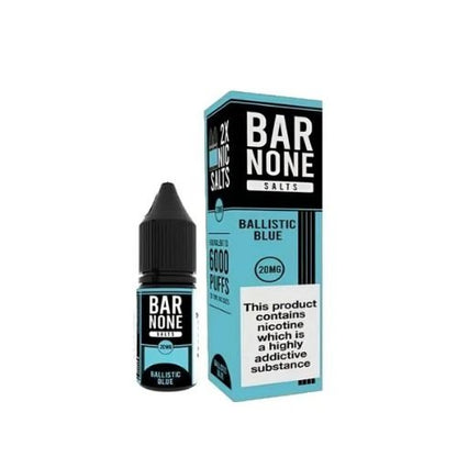 Bar None Nic Salts 10ml E-Liquid Pack of 5