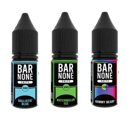 Bar None Nic Salts 10ml E-Liquid Pack of 5