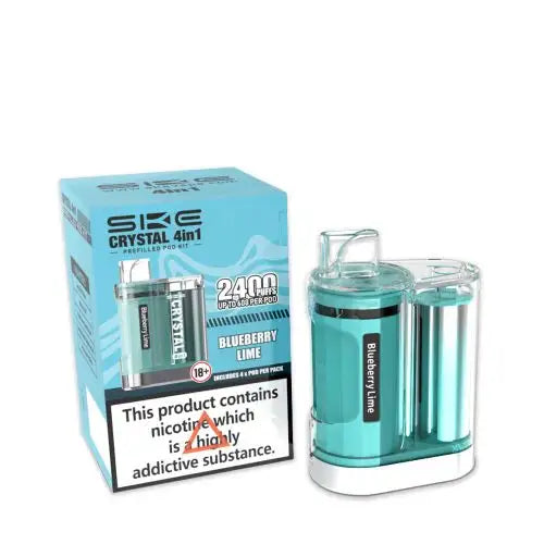 SKE Crystal 4in1 Prefilled Pod Vape Kit - Box of 5