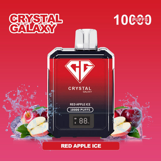 Crystal Galaxy 10000 Puffs Disposable Vape Pack of 10