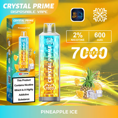 Crystal Prime 7000 Disposable Vape Pod Puff Device