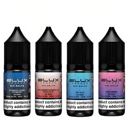 Elux Legend 10ml Nic Salt - Pack of 10