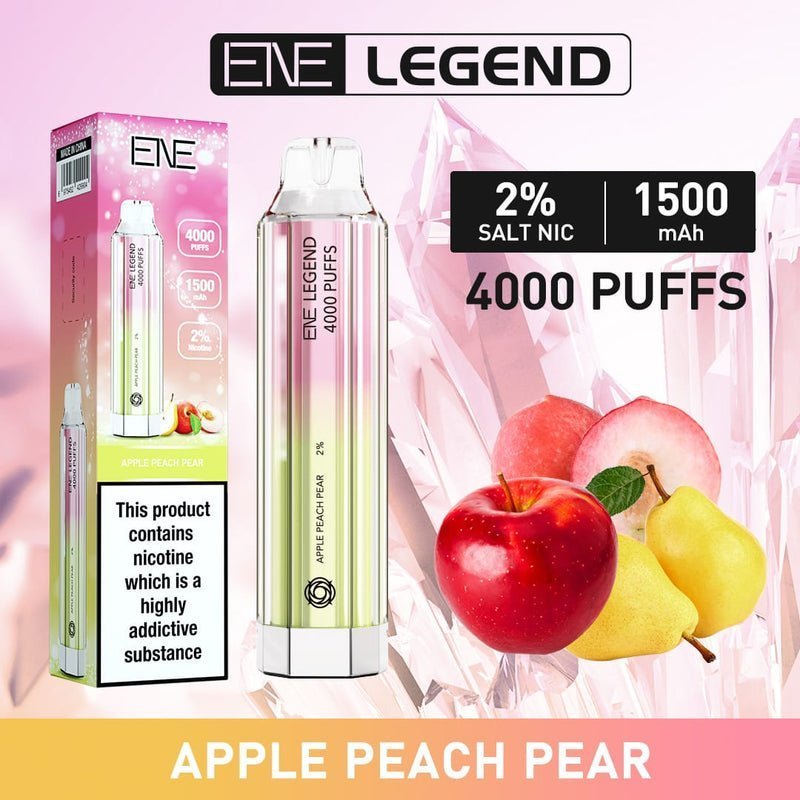 ENE Crystal Legend 4000 Disposable Vape  20mg