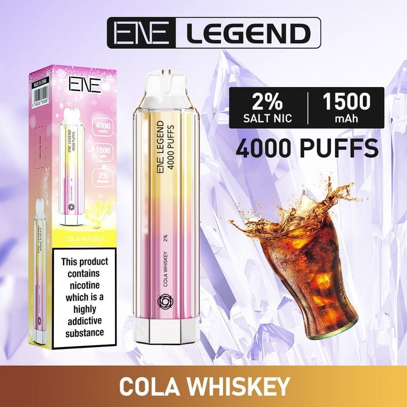 ENE Crystal Legend 4000 Disposable Vape  20mg