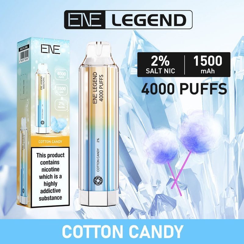 ENE Crystal Legend 4000 Disposable Vape  20mg