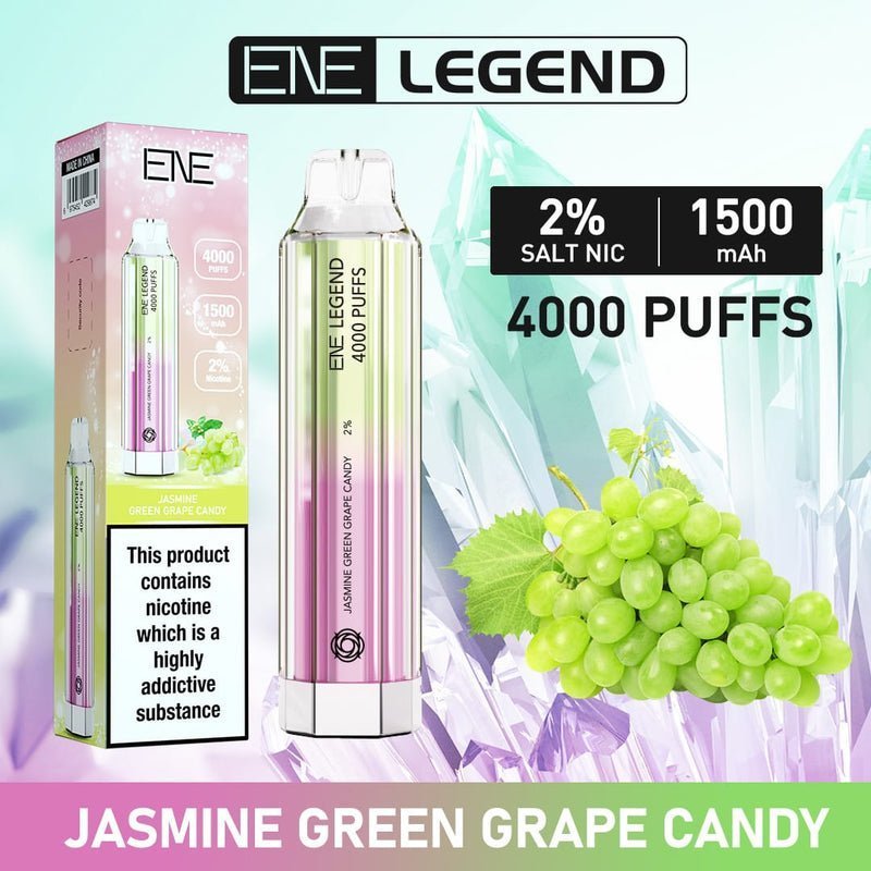 ENE Crystal Legend 4000 Disposable Vape  20mg