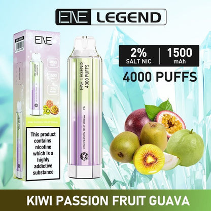 ENE Crystal Legend 4000 Disposable Vape  20mg