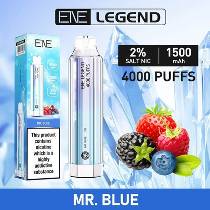 ENE Crystal Legend 4000 Disposable Vape  20mg