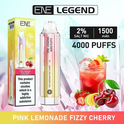 ENE Crystal Legend 4000 Disposable Vape  20mg