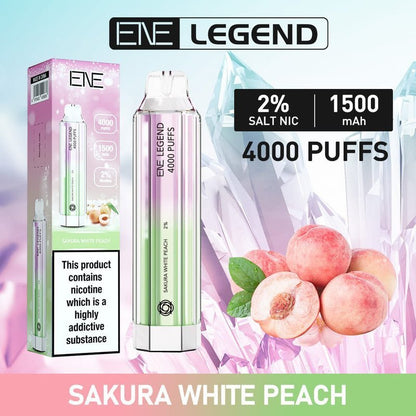 ENE Crystal Legend 4000 Disposable Vape  20mg