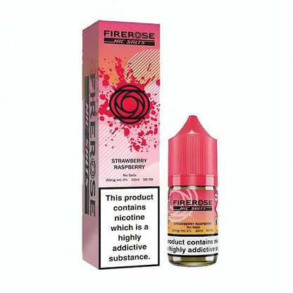 Firerose 5000 10ml Nic Salt E-Liquid - Pack of 10