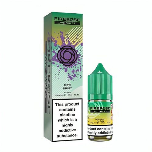 Firerose 5000 10ml Nic Salt E-Liquid - Pack of 10