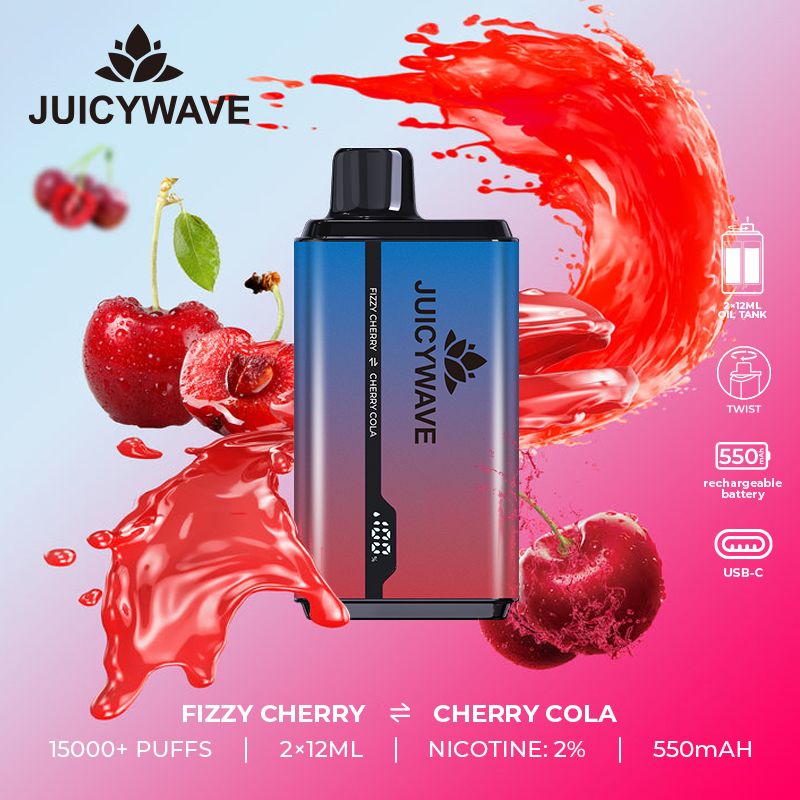 Juicy wave 15000 Disposable Puff Pod Device - 20 MG