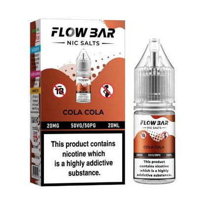 Flow Bar Nic Salts Pack of 10