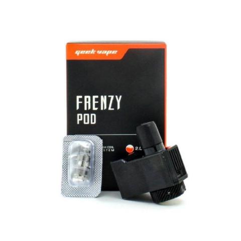 Geek Vape Frenzy Replacement Pods +2 Coils| Eliquid Base