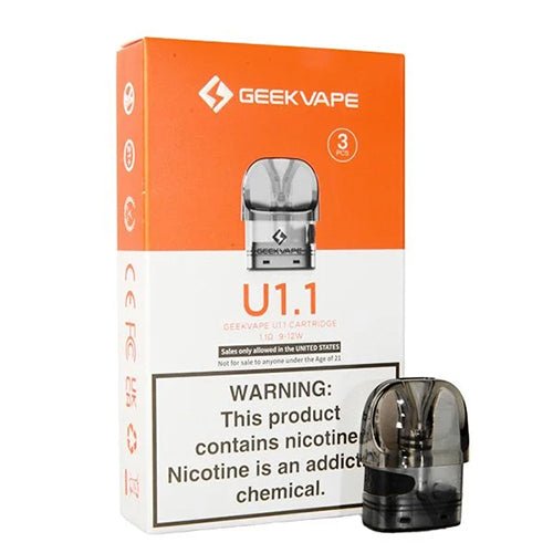 Geekvape U Replacement Pods - Pack of 3