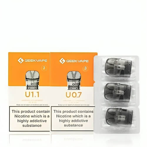 Geekvape U Replacement Pods - Pack of 3