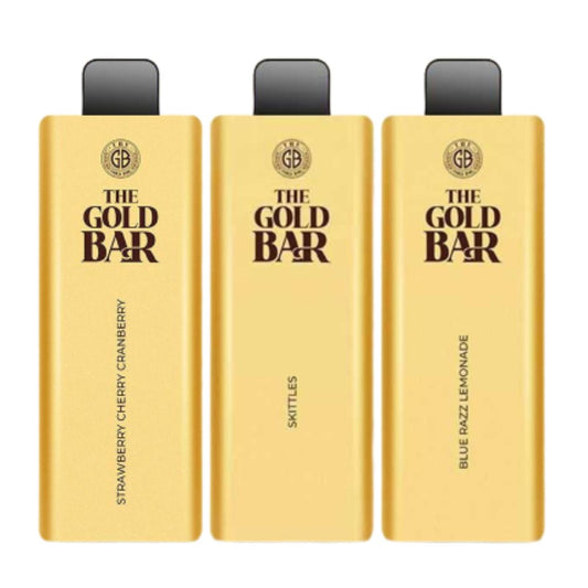 Gold Bar 4500 Disposable Vape Puff Bar Box of 10