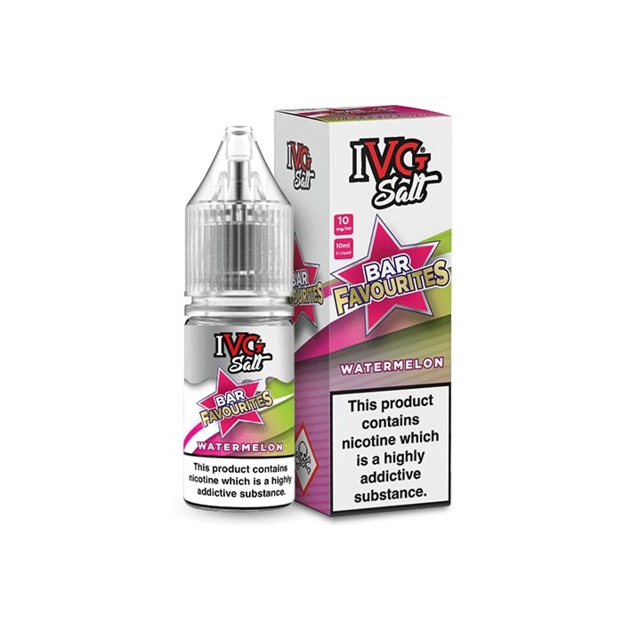 IVG Salts 10ml IVG Bar Favourites - Pack of 10