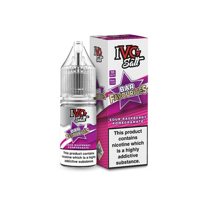 IVG Salts 10ml IVG Bar Favourites - Pack of 10