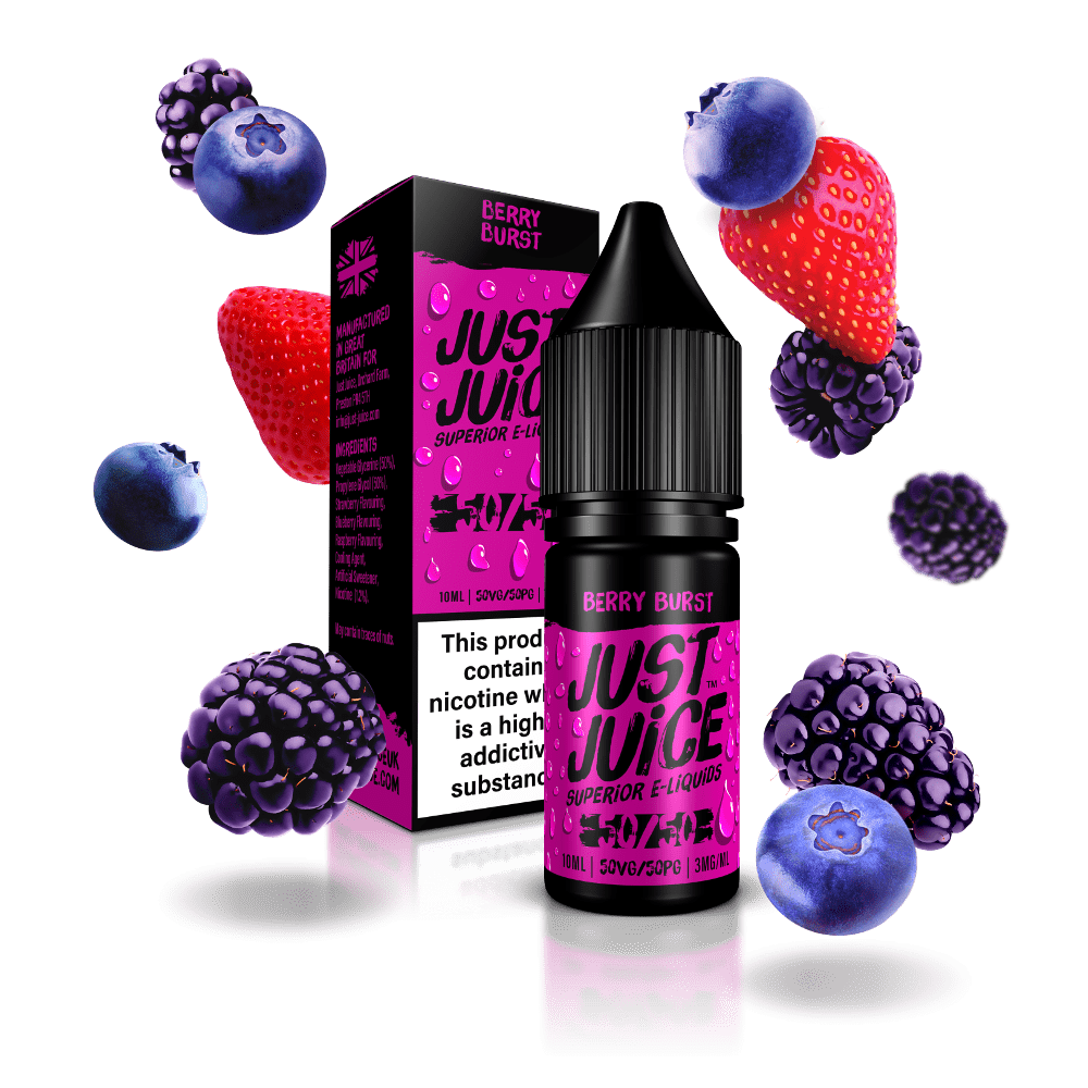 Just Juice 10ml E-Liquid 50/50 - Pack of 5