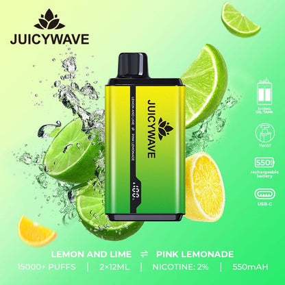 Juicy wave 15000 Disposable Puff Pod Device - 20 MG