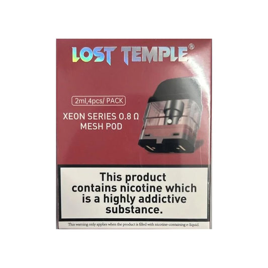 Lost Temple Xeon Mini Replacement Pods - Pack of 4