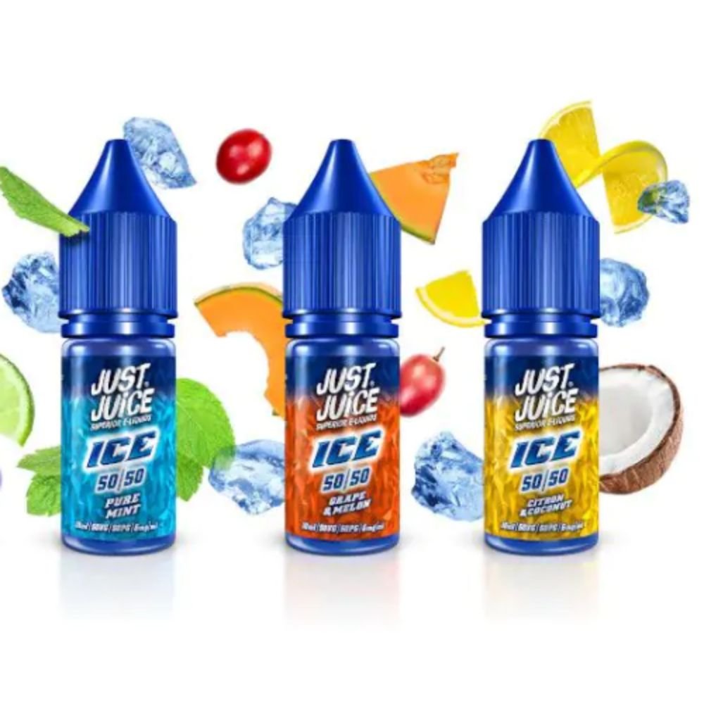 Just Juice Ice 10ml Nic Salts - Pack of 5