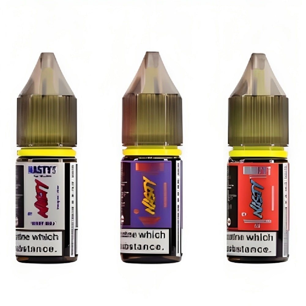 Pack of 10 Nastyliq 10ml Nic Salt E-Liquid