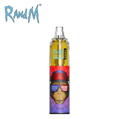 R&M Tornado 7000 Disposable Vape Box of 10