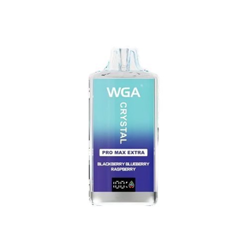 Pack of 10 WGA Crystal Pro Max Extra 15000 Disposable Vape - 20MG