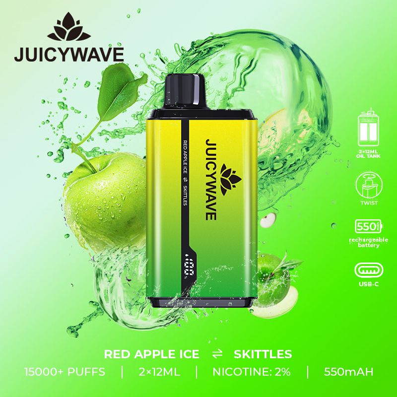 Juicy wave 15000 Disposable Puff Pod Device - 20 MG