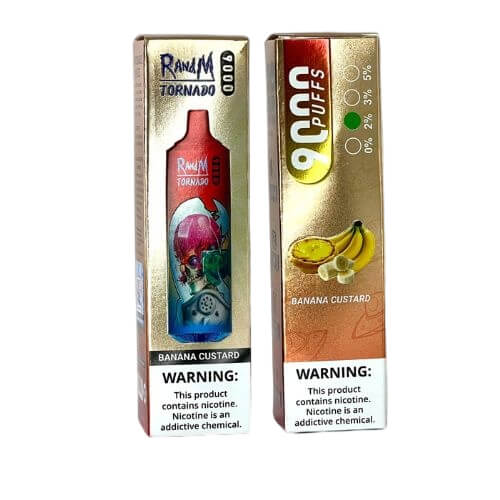 R&M Tornado  9000 Disposable Vape Pod Device Box of 10