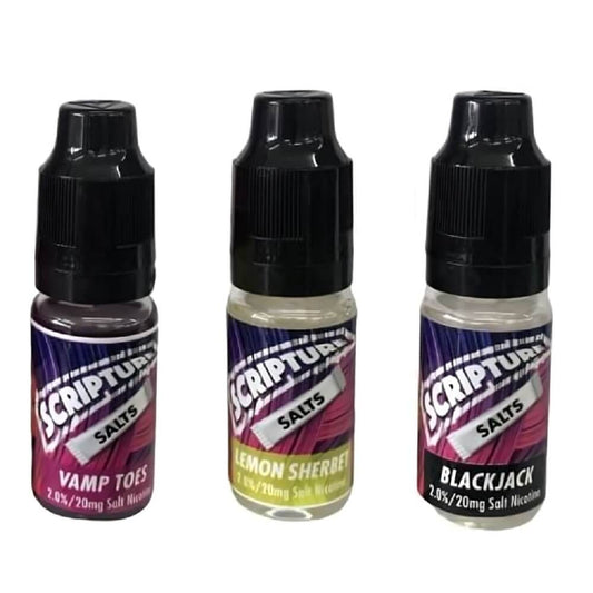 Scripture Nic Salt 10ml E-Liquid - Pack of 10