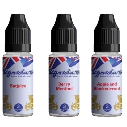 Signature 10ml E-Liquid - Pack of 10