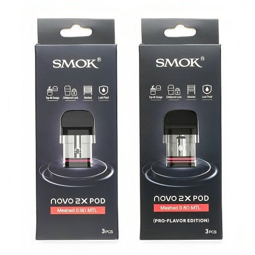 Smok Novo 2X Replacement Pod - Pack of 3