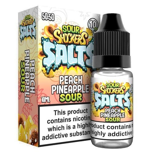 Sour Shockers Nic Salt 10ml E-Liquid - Pack of 5