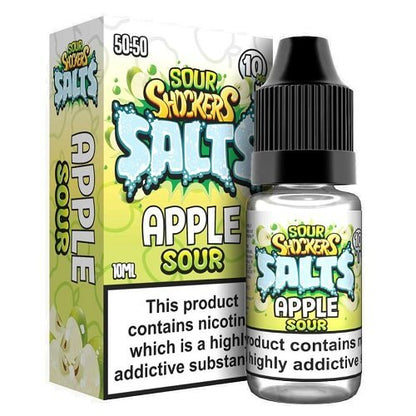 Sour Shockers Nic Salt 10ml E-Liquid - Pack of 5