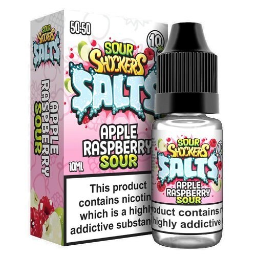 Sour Shockers Nic Salt 10ml E-Liquid - Pack of 5