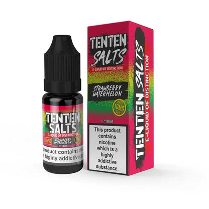 Tenten 10ml Nic Salt E-liquid - Pack of 10