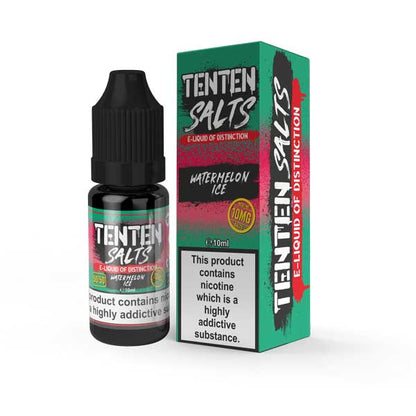 Tenten 10ml Nic Salt E-liquid - Pack of 10